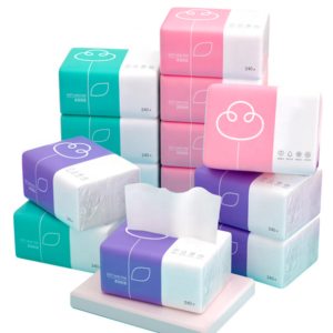 4 Ply Virgin Wood Pulp Soft Facial Tissue