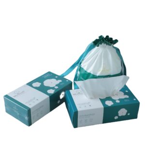 Dry Cotton Paper Disposable Face Cleaning Cloth