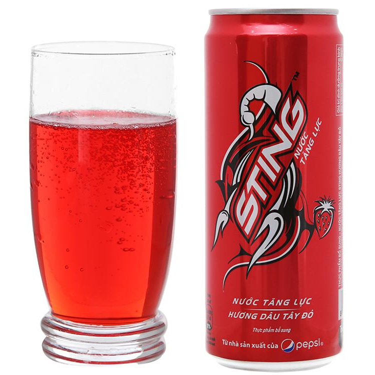 Energy drink Sting strawberry