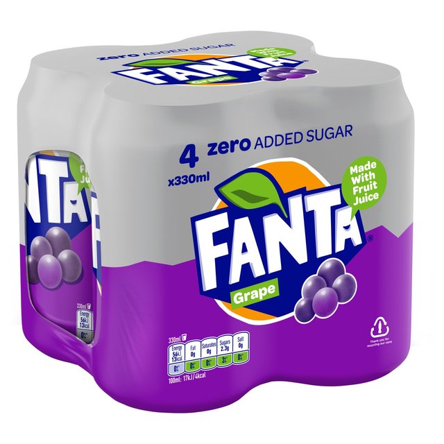Fanta Zero Grape