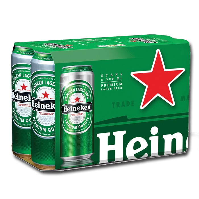Heinekens Beer Cans all availble