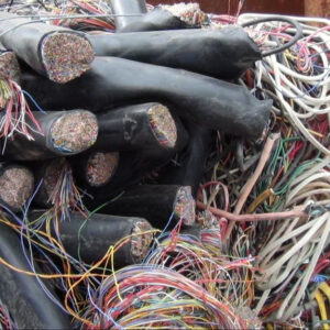 Insulated copper wire scrap