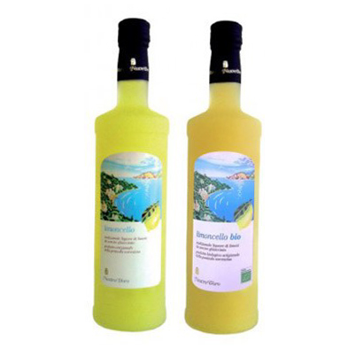 Limoncello liqueurs