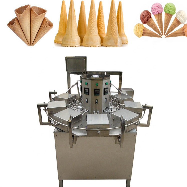 Machine ice cream cone maker