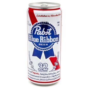 Pabst Blue Ribbon beer