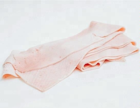 Pork skin, pig skin without fat