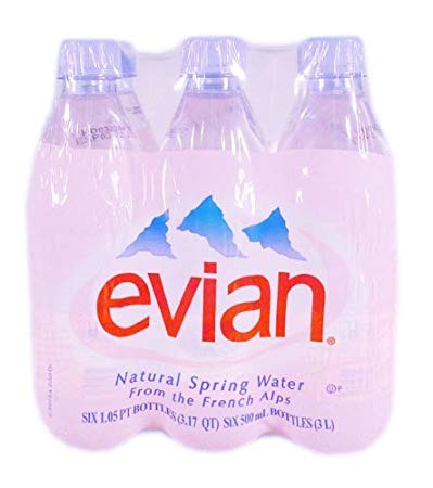 Evian Mineral Natural Spring Water
