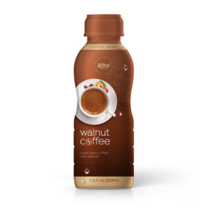 Coffee Drink with raw Walnut