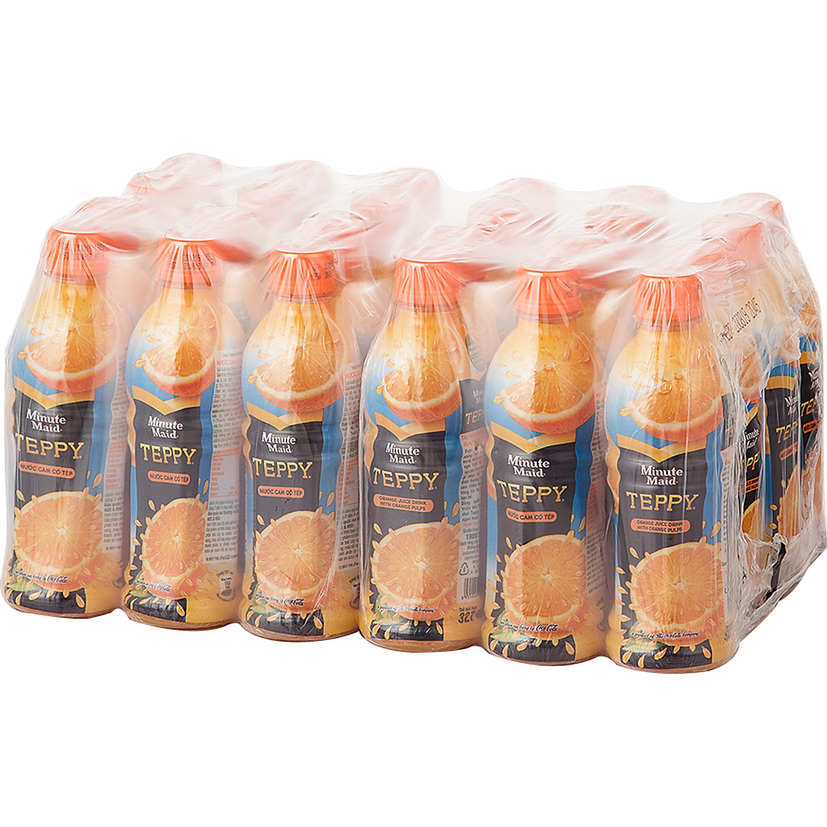 Teppy Orange Juice Drink Bottle 327ml x24